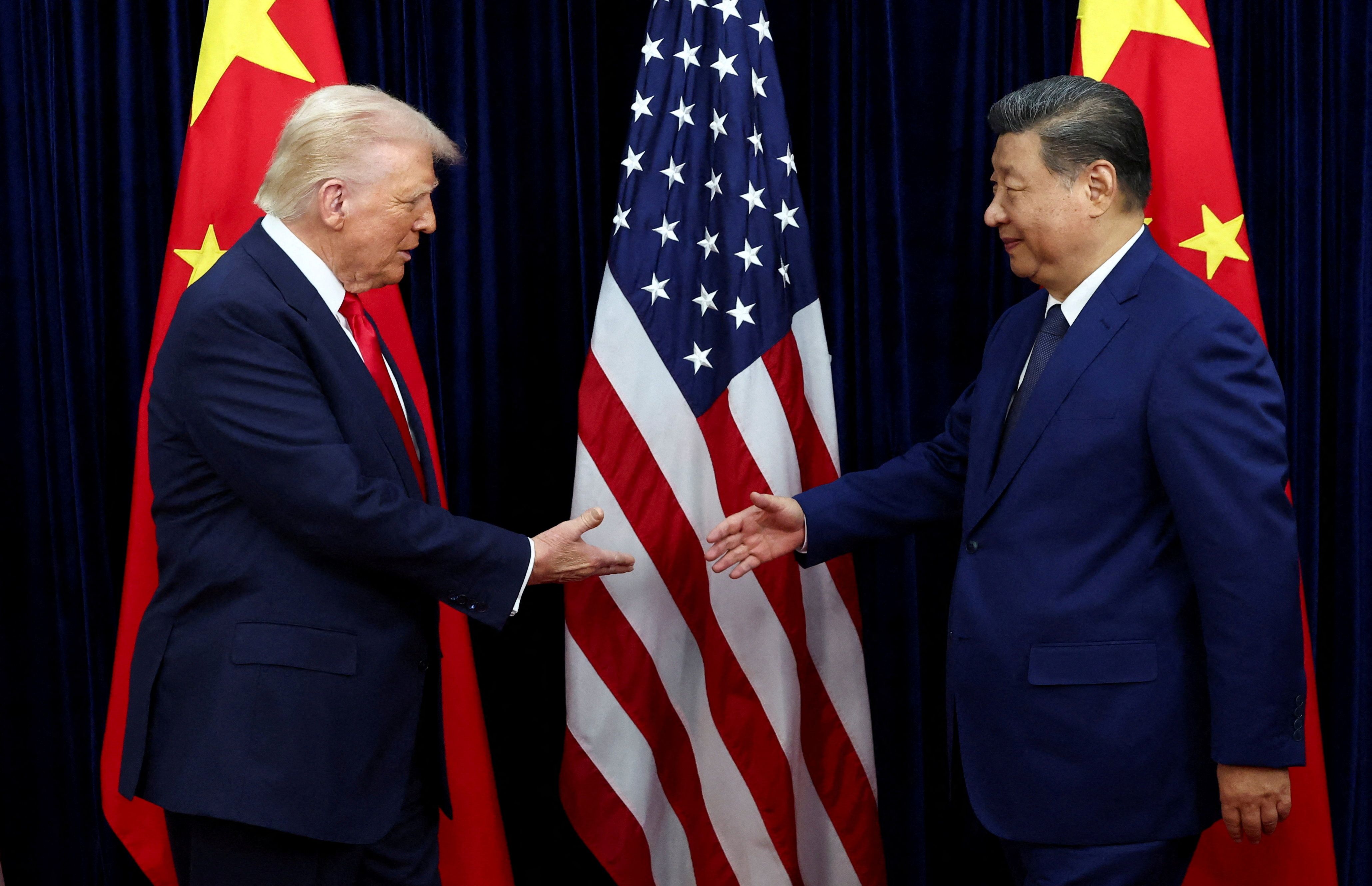 Trump and Xi.