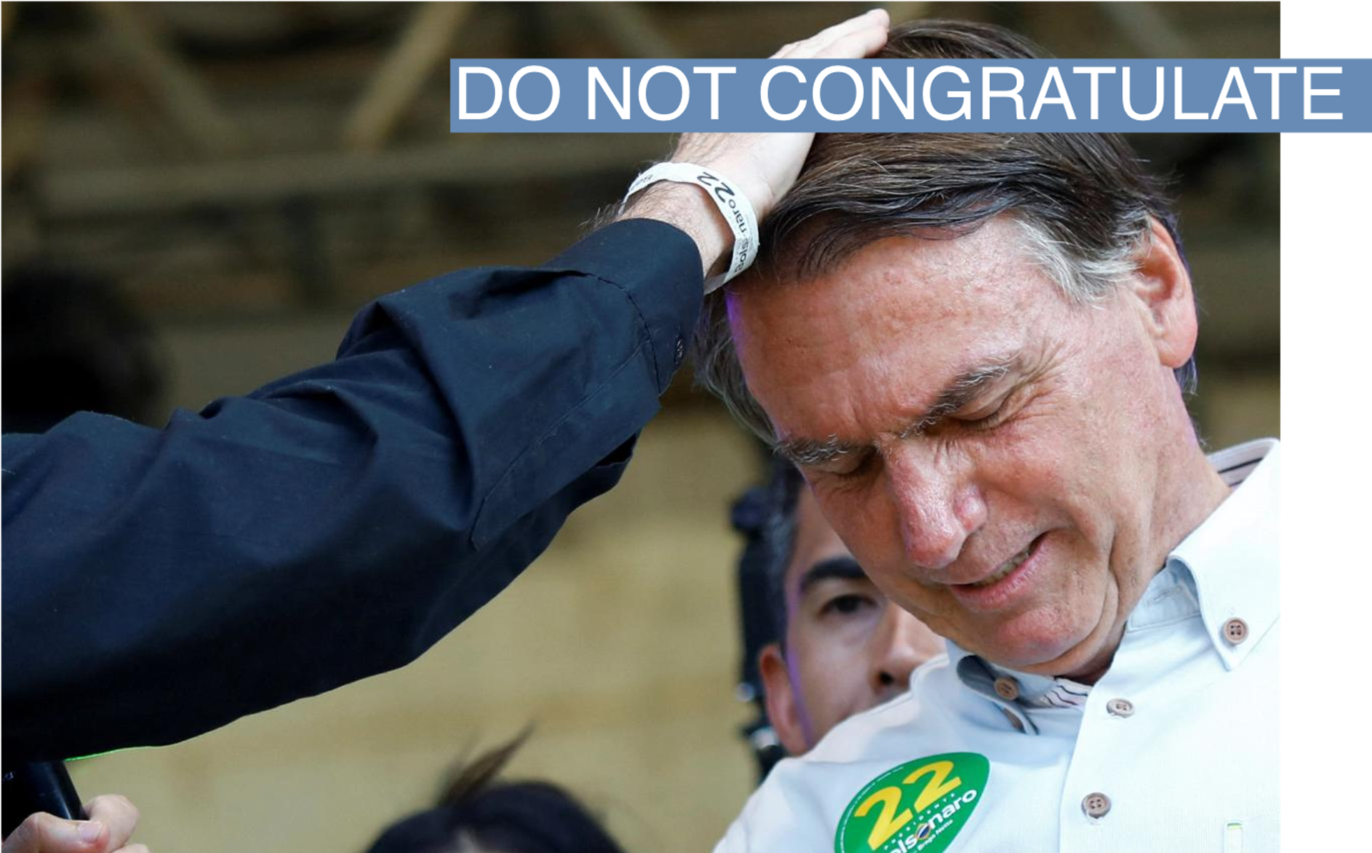 Brazil's President and candidate for re-election Jair Bolsonaro attends a campaign rally in Fortaleza, Ceara state, Brazil