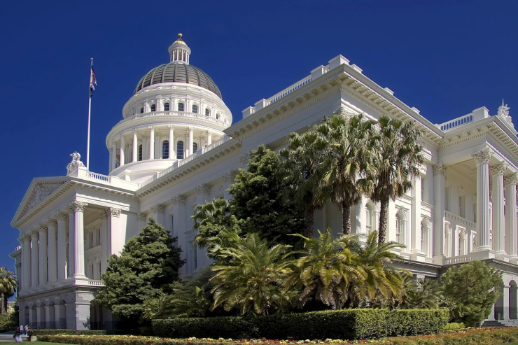 California’s state Capitol.