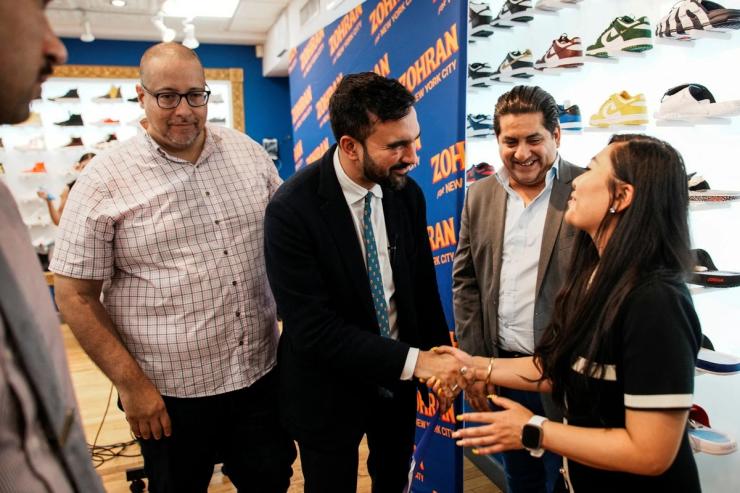 New York City mayoral candidate Zohran Mamdani.