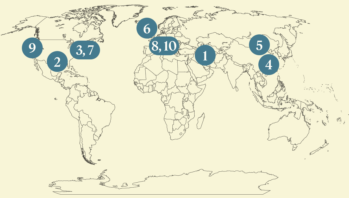 Semafor World Today map graphic
