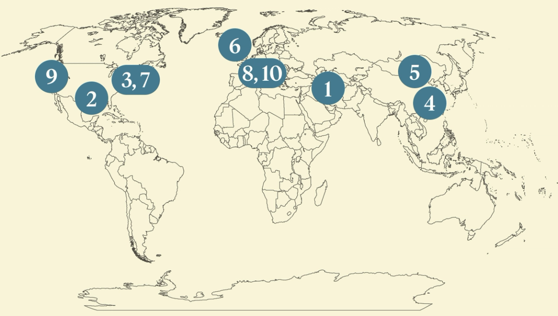 Semafor World Today map graphic