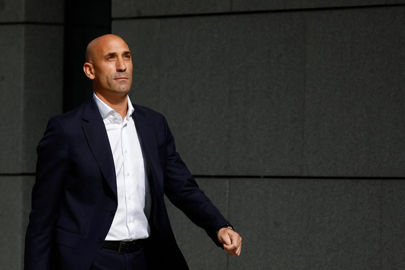 Former president of the Royal Spanish Football Federation Luis Rubiales arrives at the high court in Madrid, Spain - September 15, 2023 REUTERS/Susana Vera/File photo