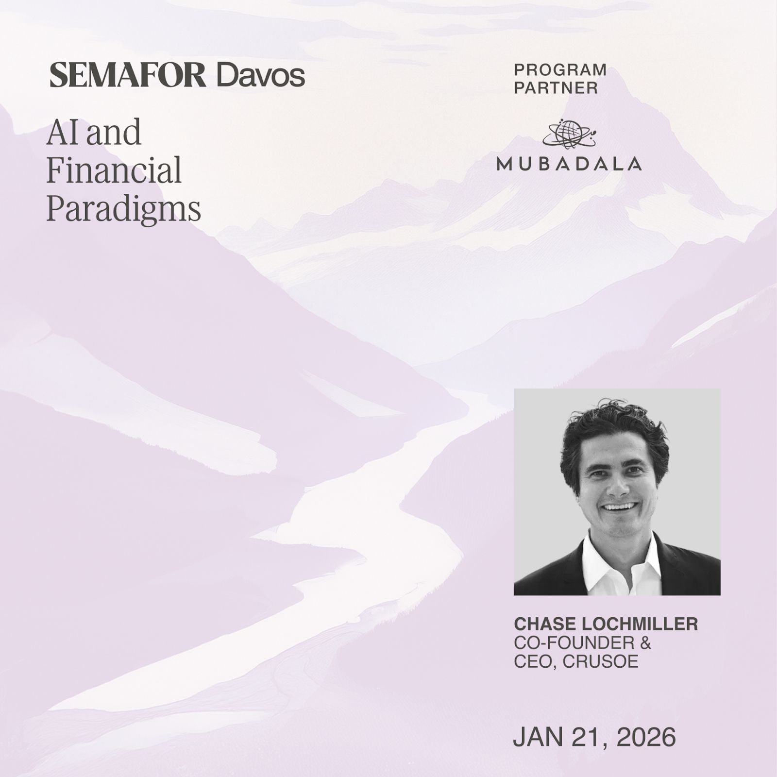 Semafor at Davos.