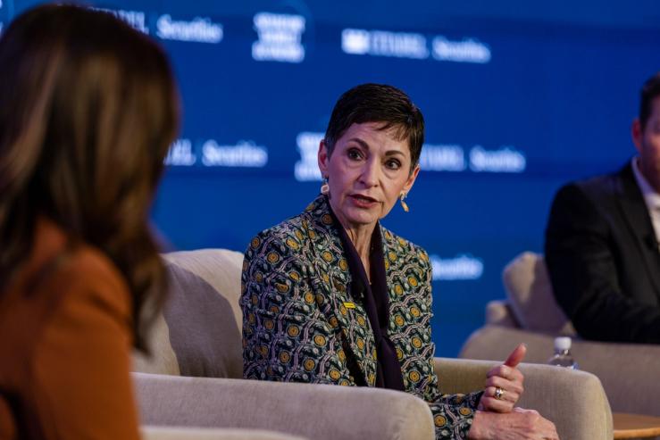 Penny Pennington, managing partner at Edward Jones, at Semafor World Economy 2026.