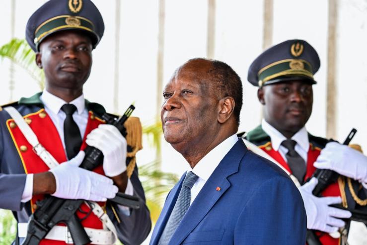 Ivorian President Alassane Ouattara.