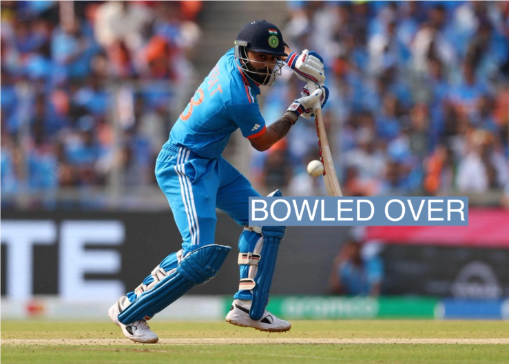 India’s Virat Kohli in the Cricket World Cup final