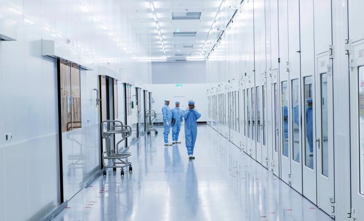 ASML employees in Veldhoven.