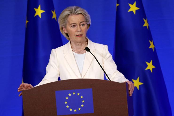 European Commission President Ursula von der Leyen.
