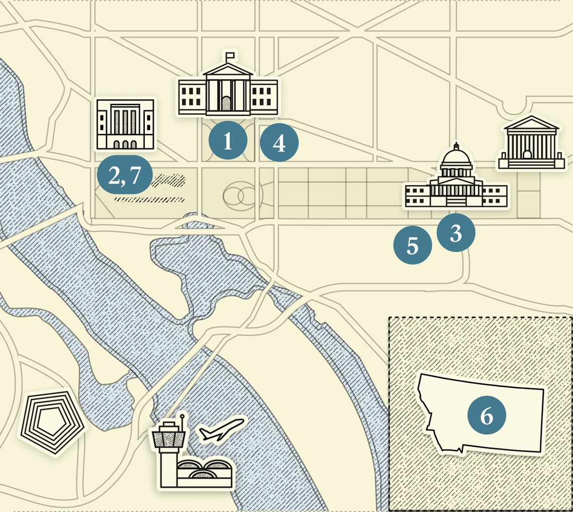 A map of DC.