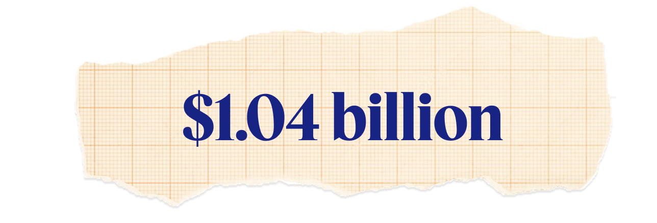 $1.04 billion
