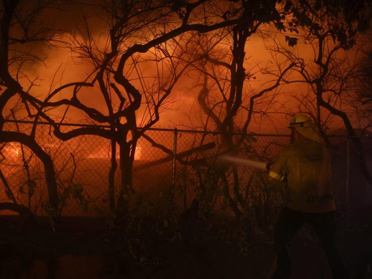 Wildfire in California