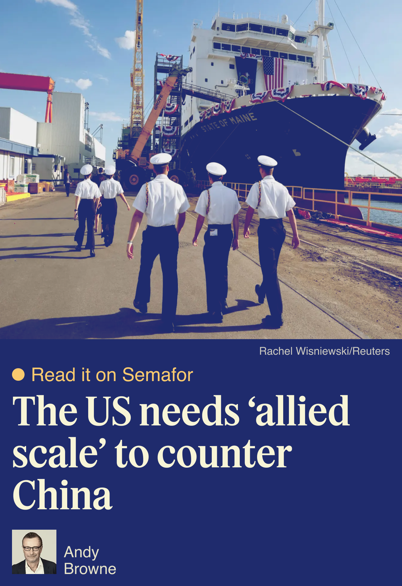 The US needs ‘allied scale’ to counter China