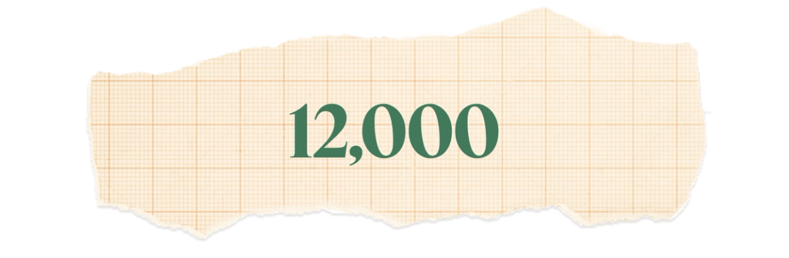 12,000.