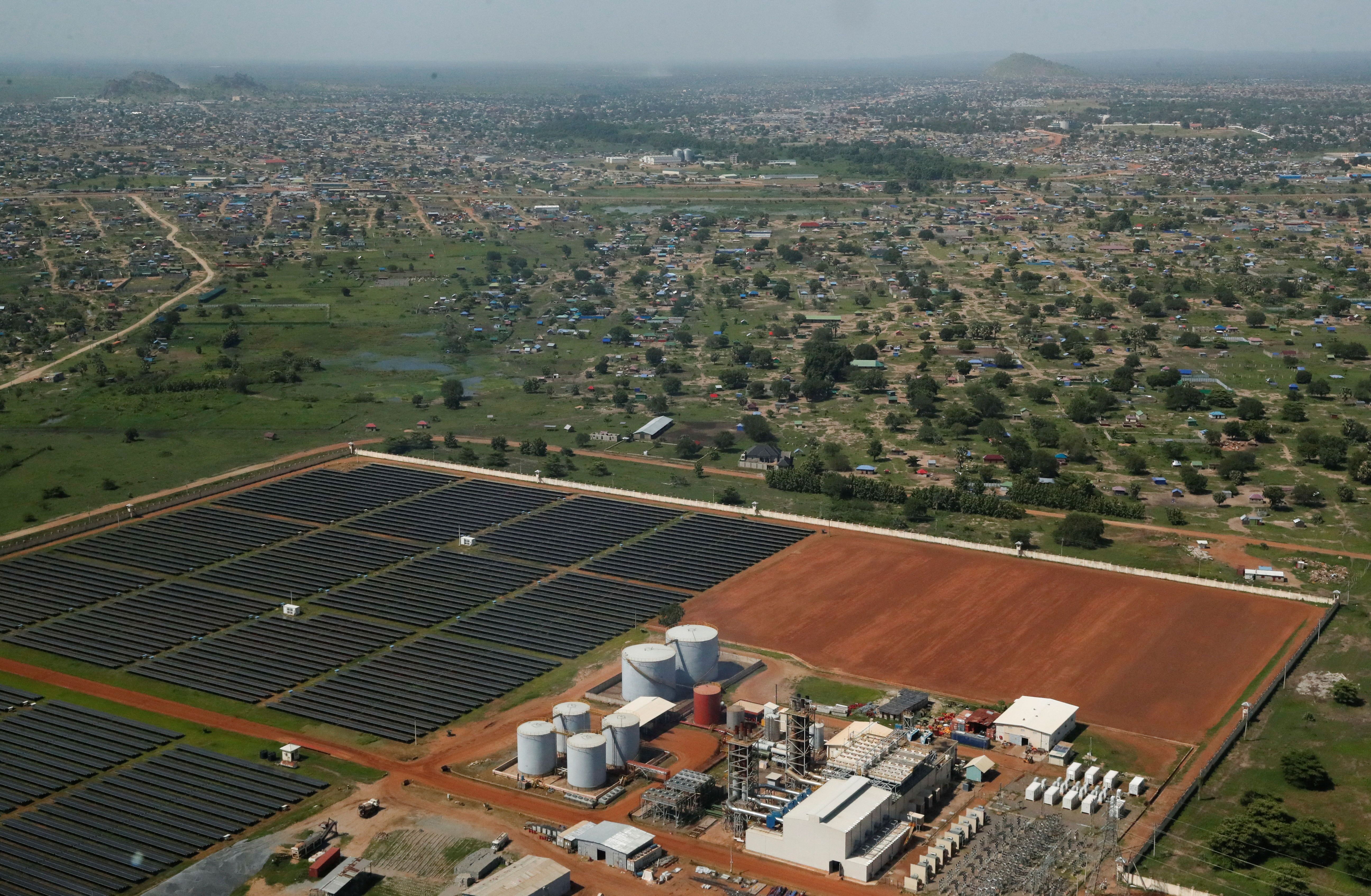 Juba Solar PV Park in South Sudan.