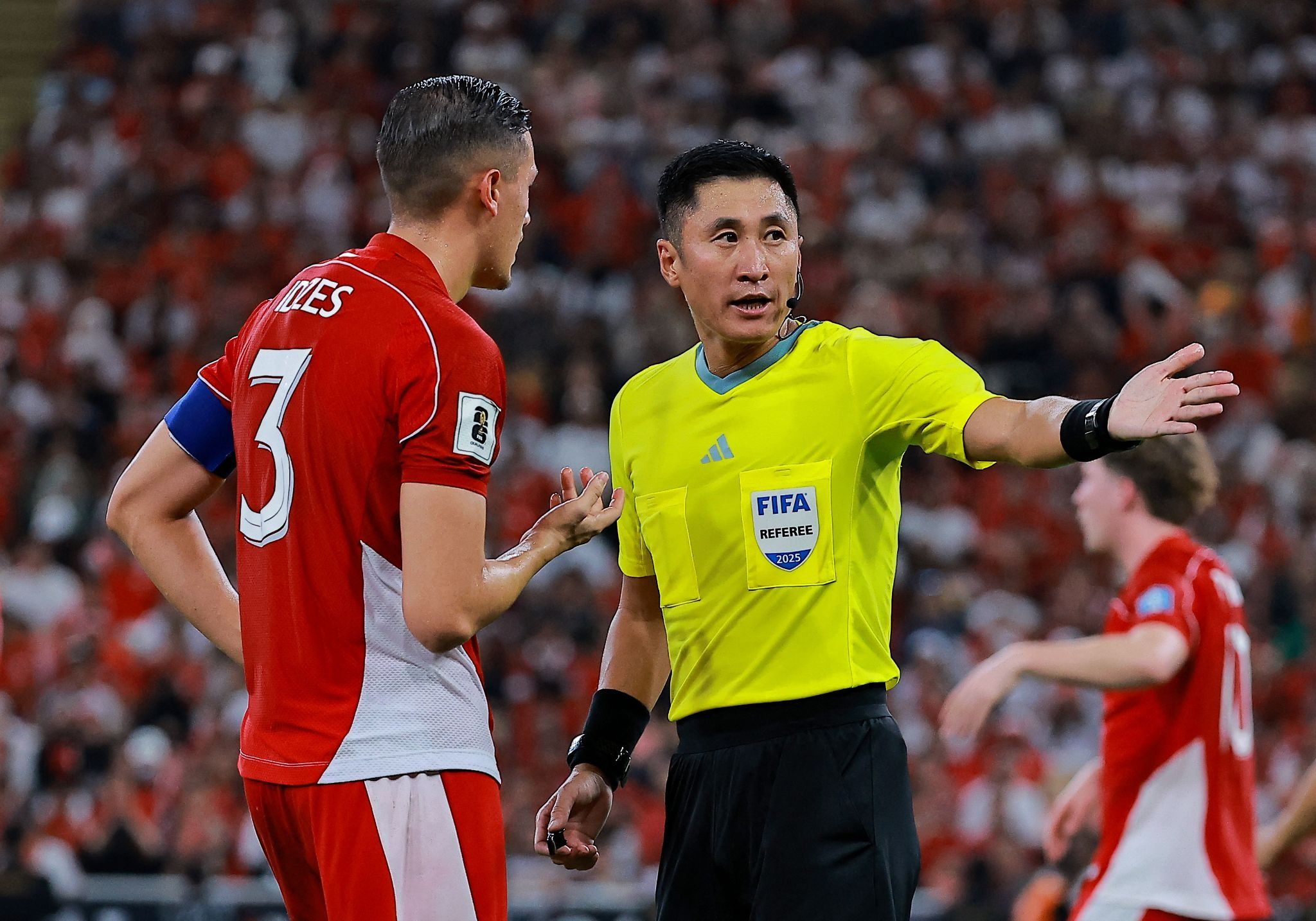 A Chinese FIFA referee 