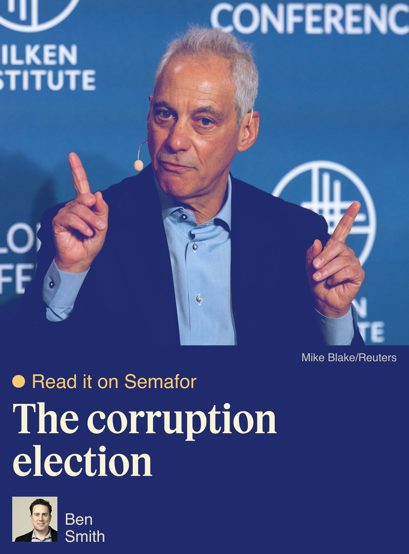 The corruption election 