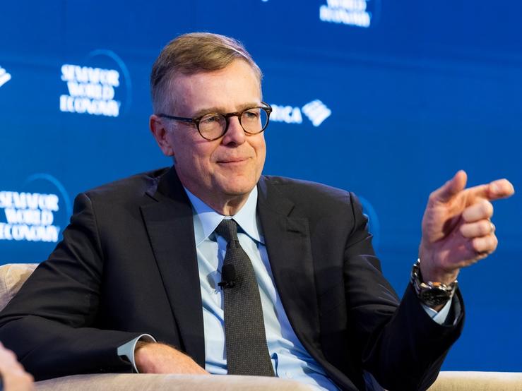 George Walker, Neuberger Berman CEO, speaks at Semafor World Economy 2026.