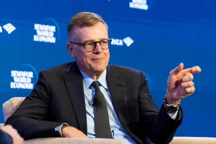 George Walker, Neuberger Berman CEO, speaks at Semafor World Economy 2026.