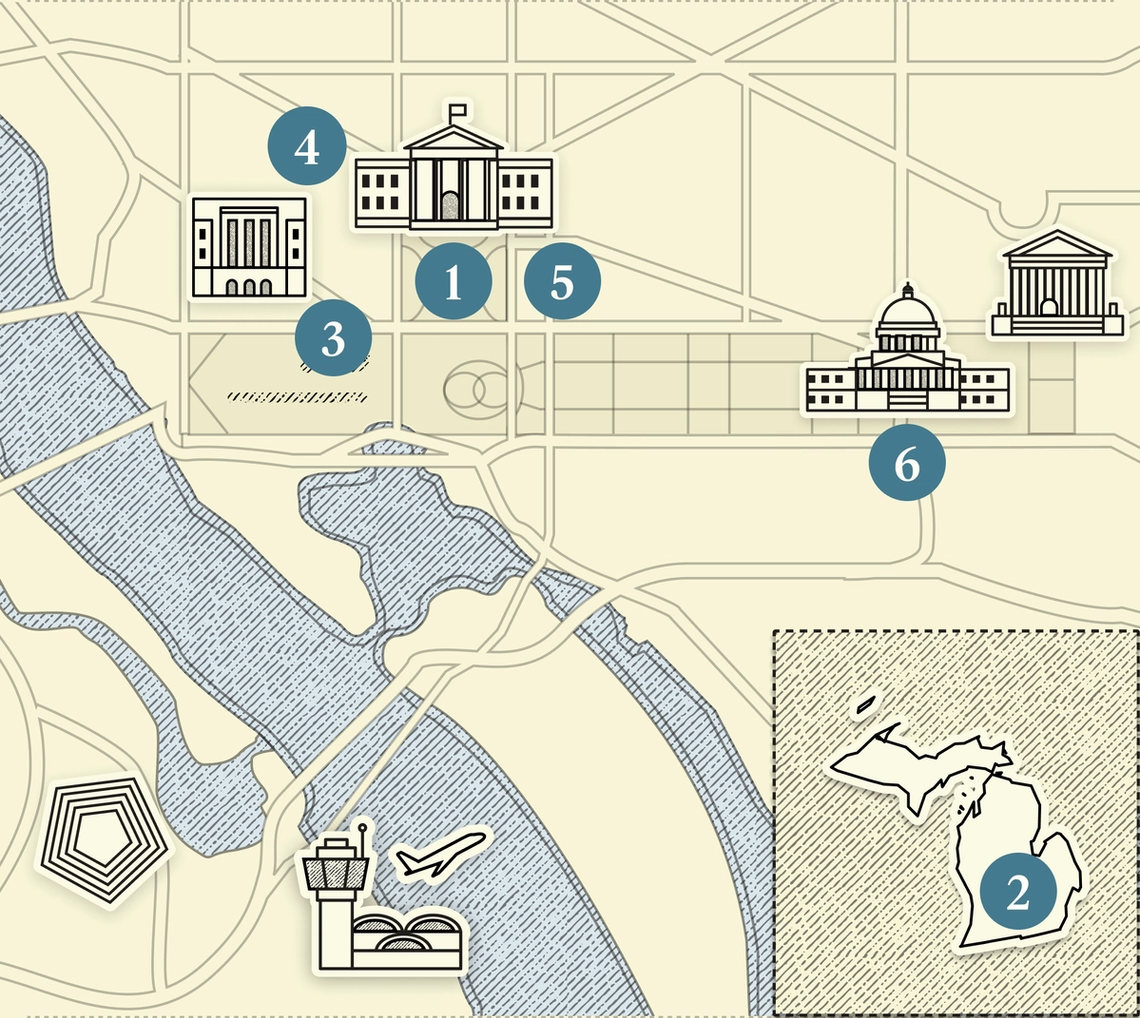 A map of DC.
