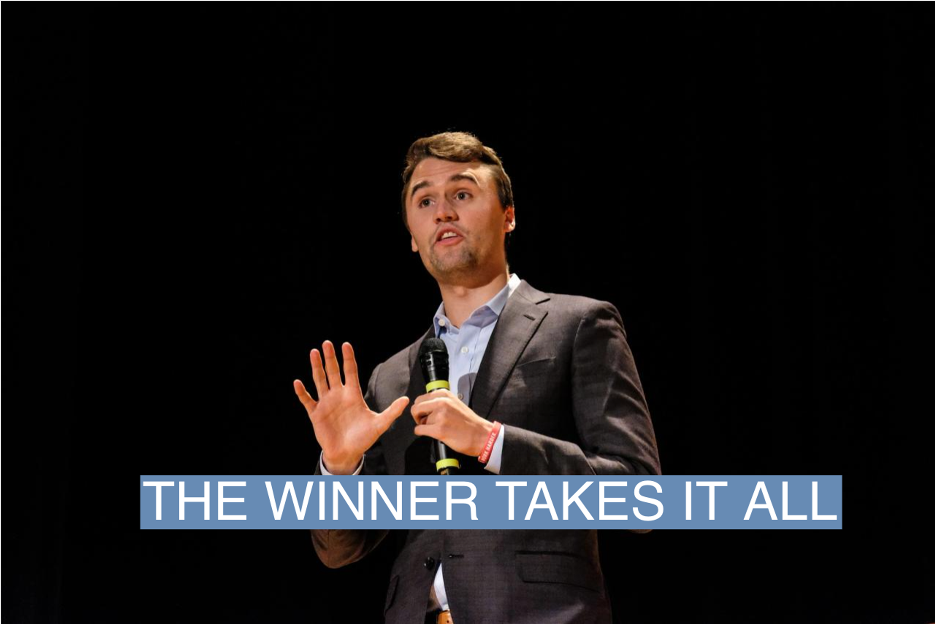 Charlie Kirk speaks at Culture War Turning Point USA event at the Ohio State University in Columbus, Ohio, on Oct. 29, 2019.
