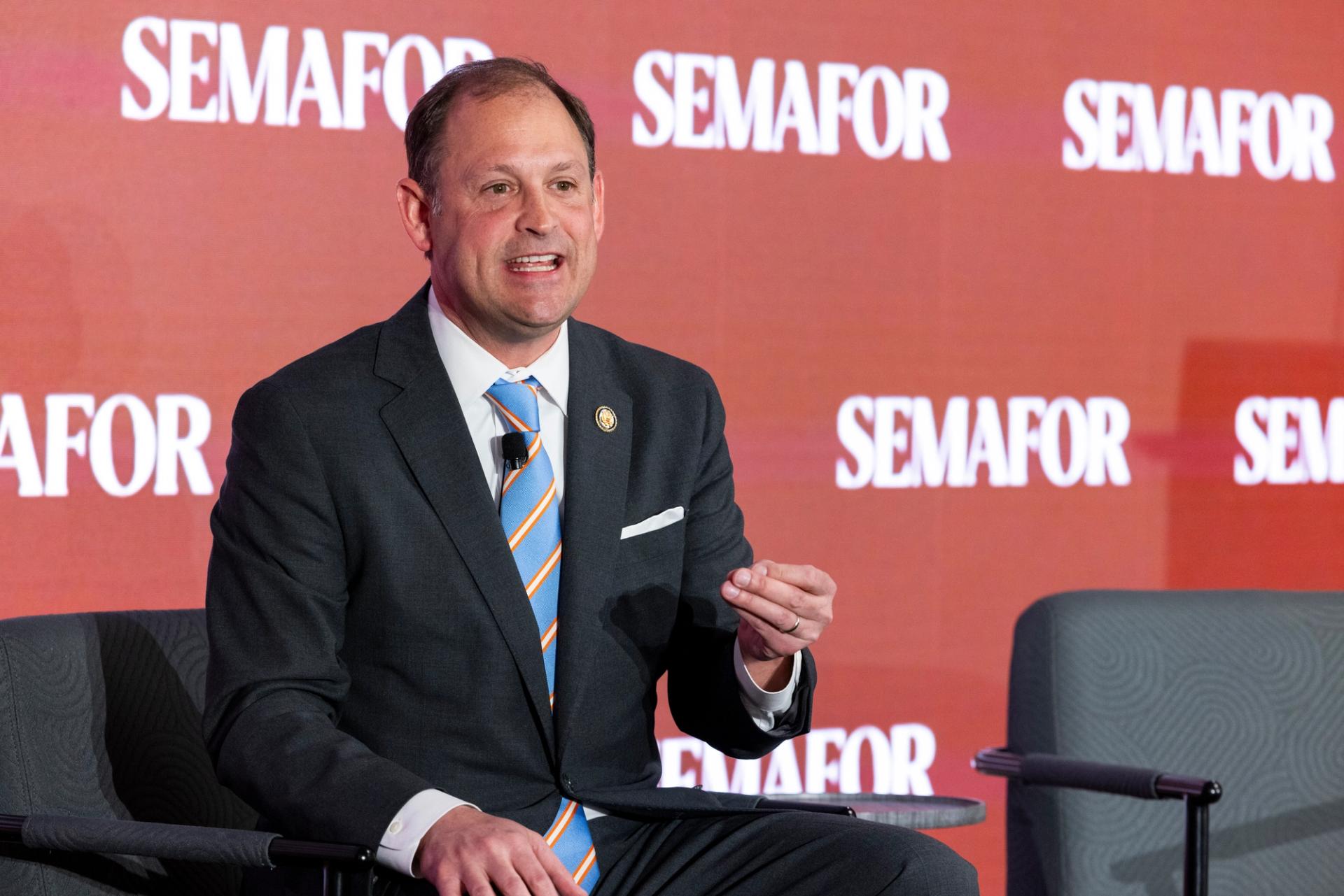 Rep. Andy Barr speaks at Semafor event