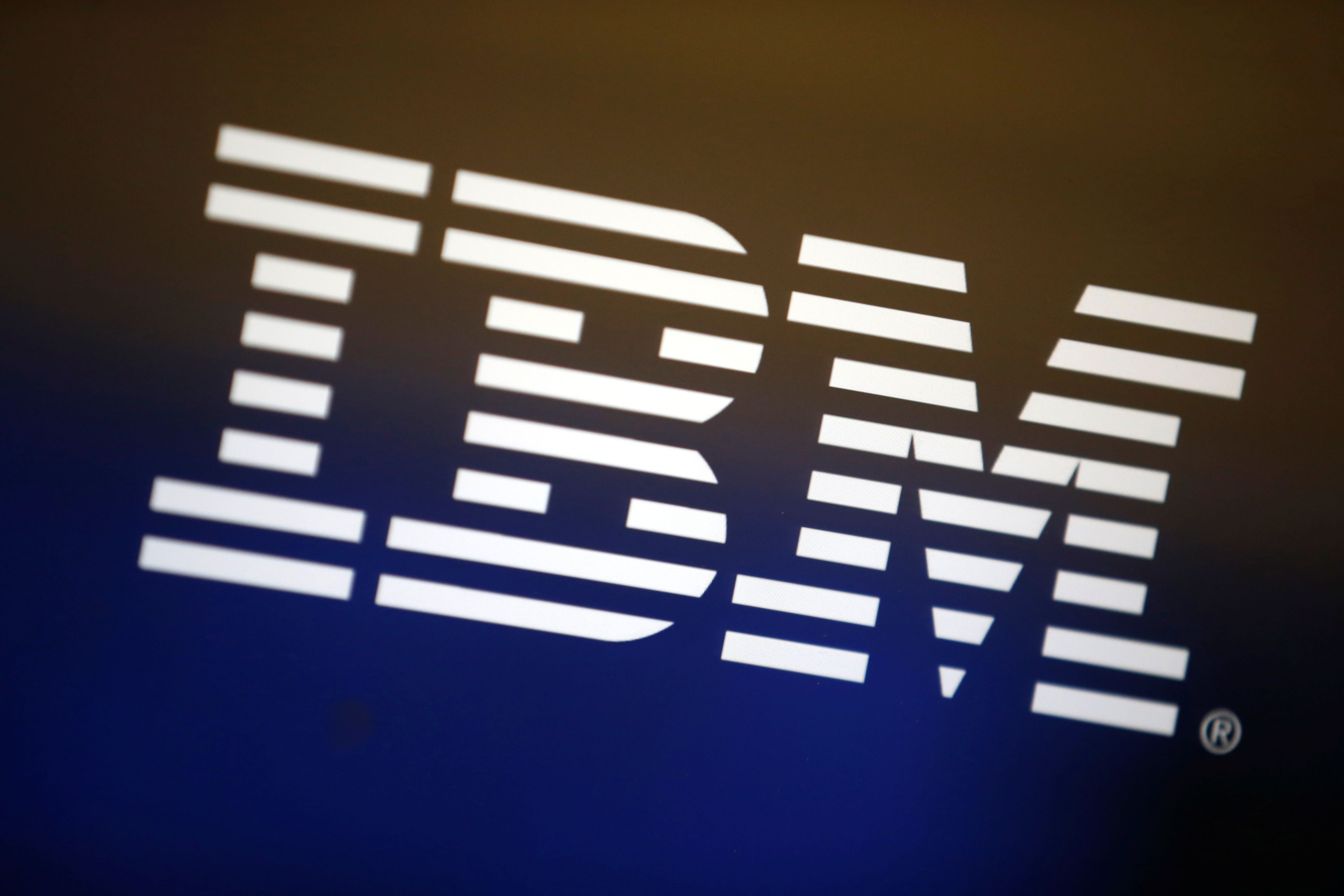 IBM company logo.