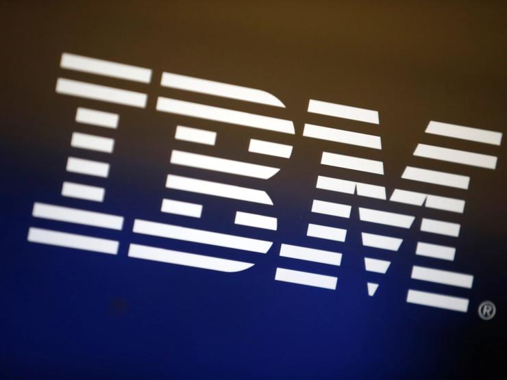 IBM company logo.