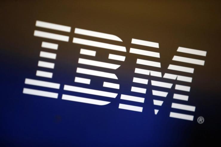 IBM company logo.