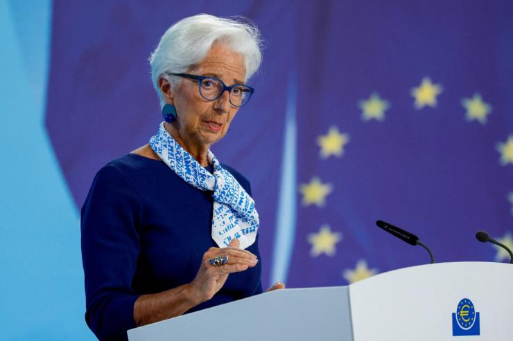 European Central Bank President Christine Lagarde.