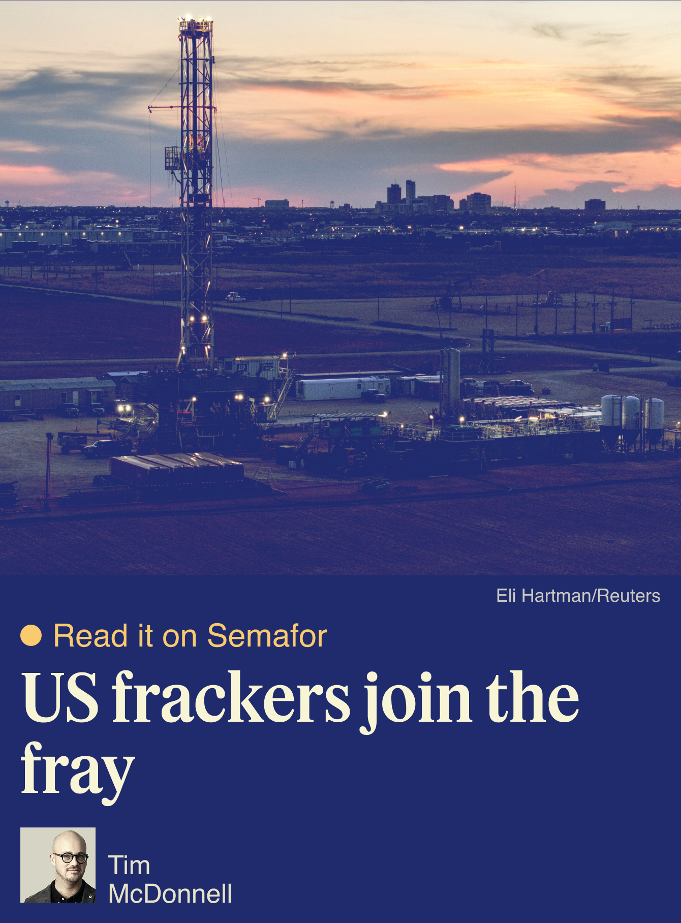 US frackers join the fray 