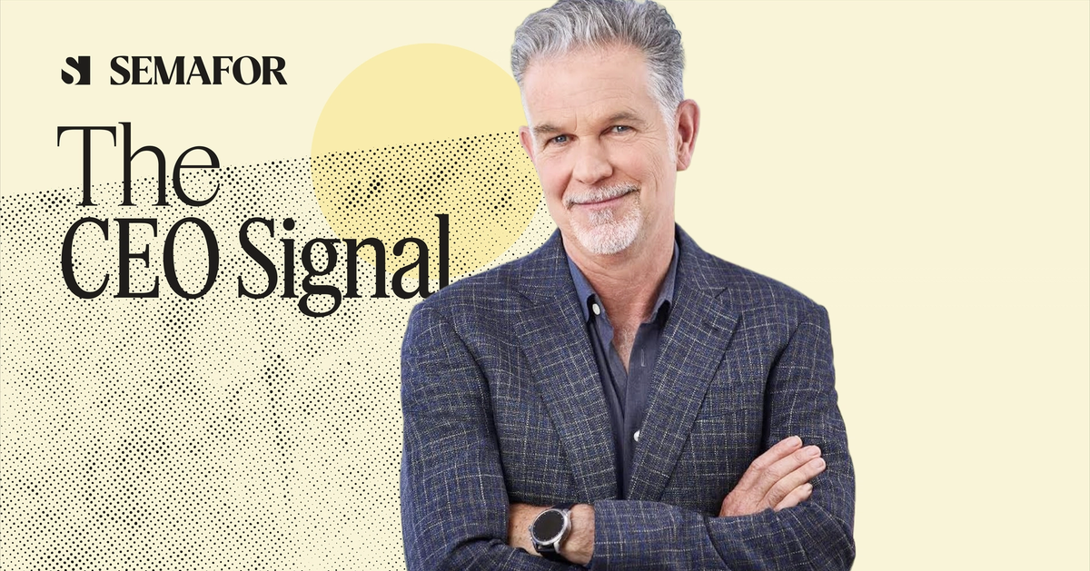 Reed Hastings on life after Netflix and the next wave of AI