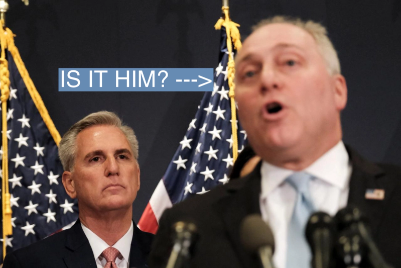 Kevin McCarthy and Steve Scalise.
