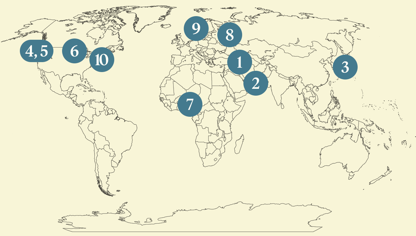 Semafor World Today map graphic