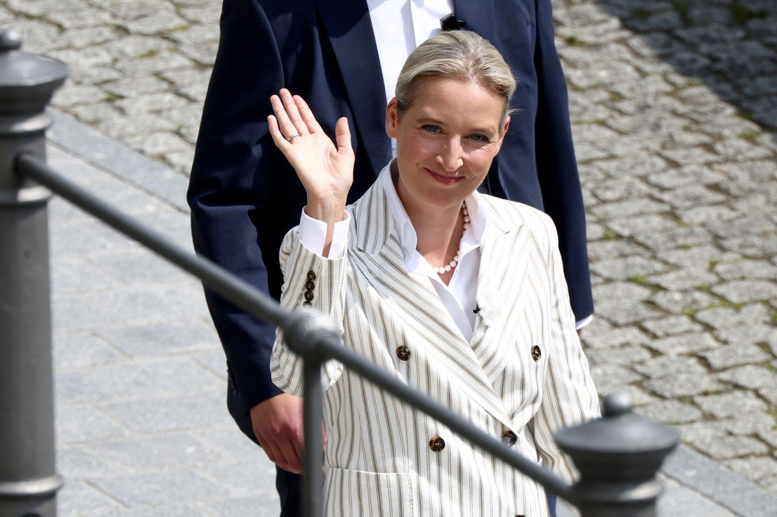 The co-leader of the AfD Alice Weidel. Liesa Johannssen/Reuters