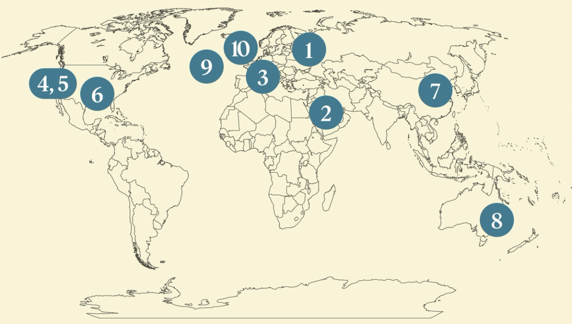 Semafor World Today map graphic