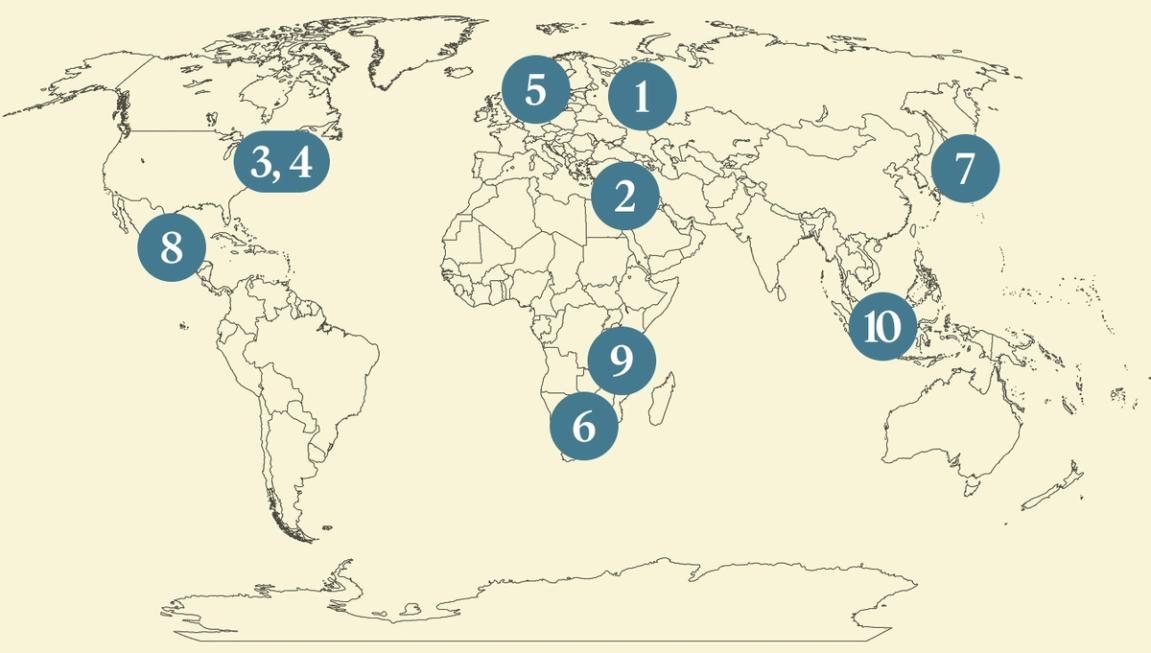 Semafor World Today map graphic
