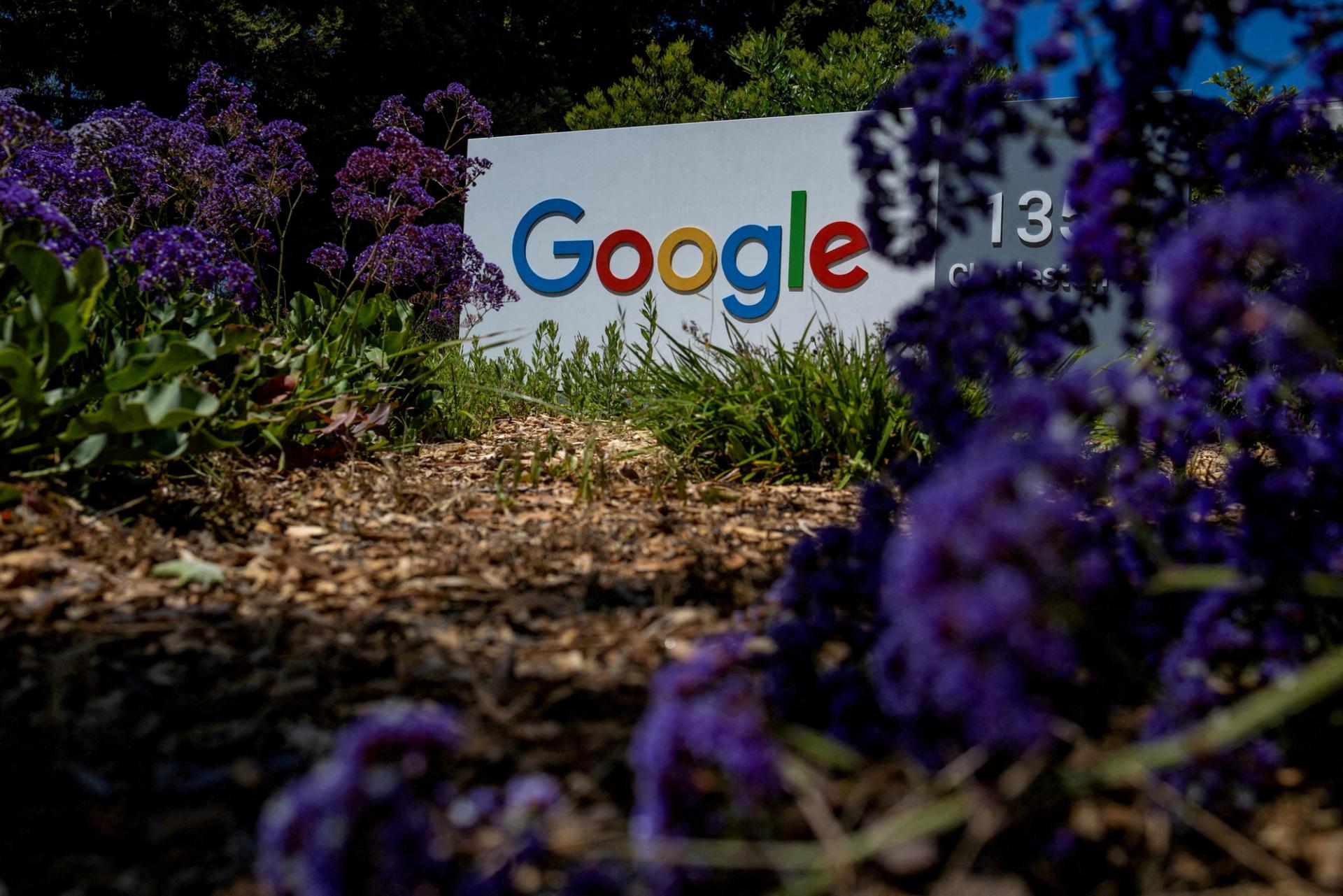 A Google logo.