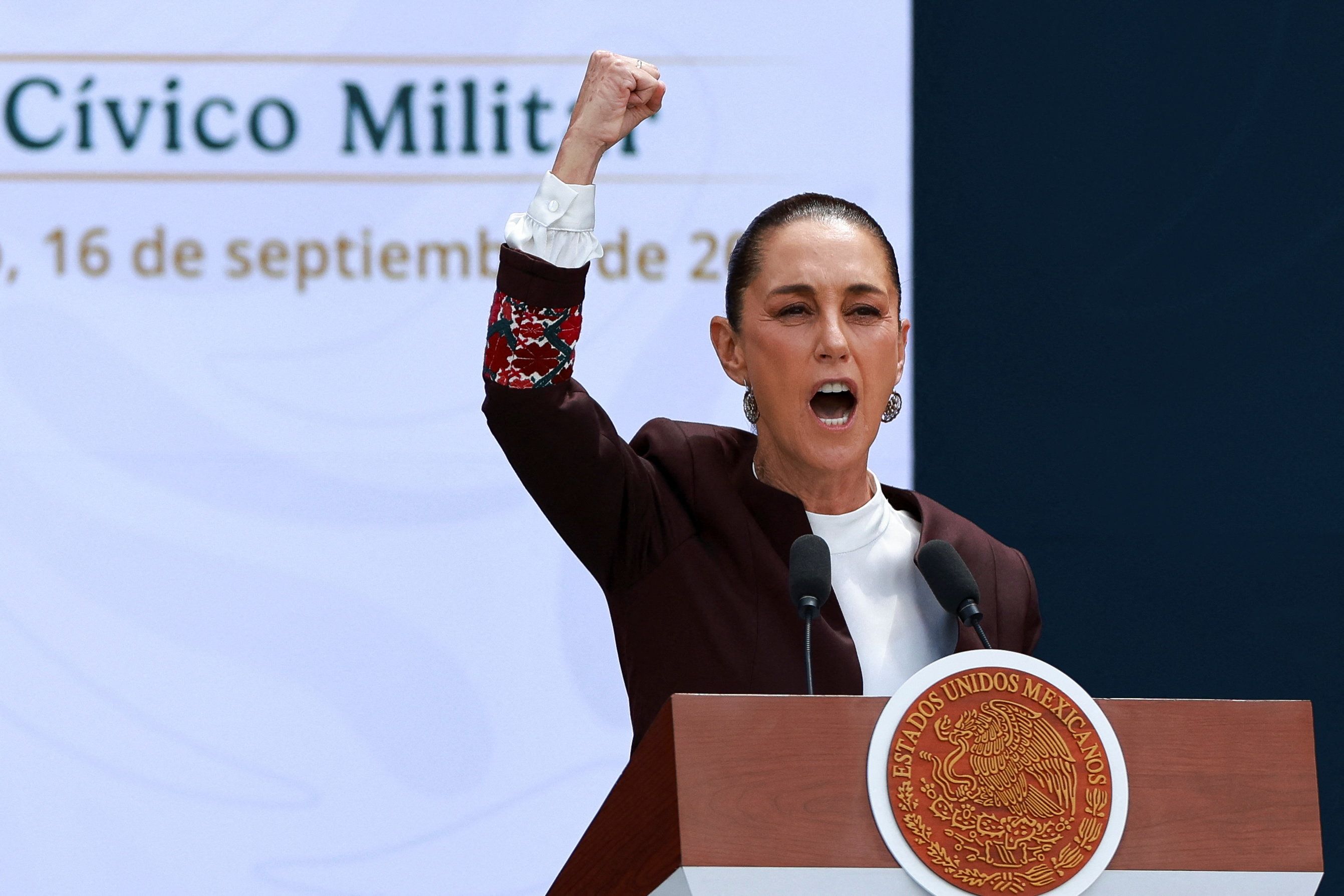 Mexico’s President Claudia Sheinbaum.
