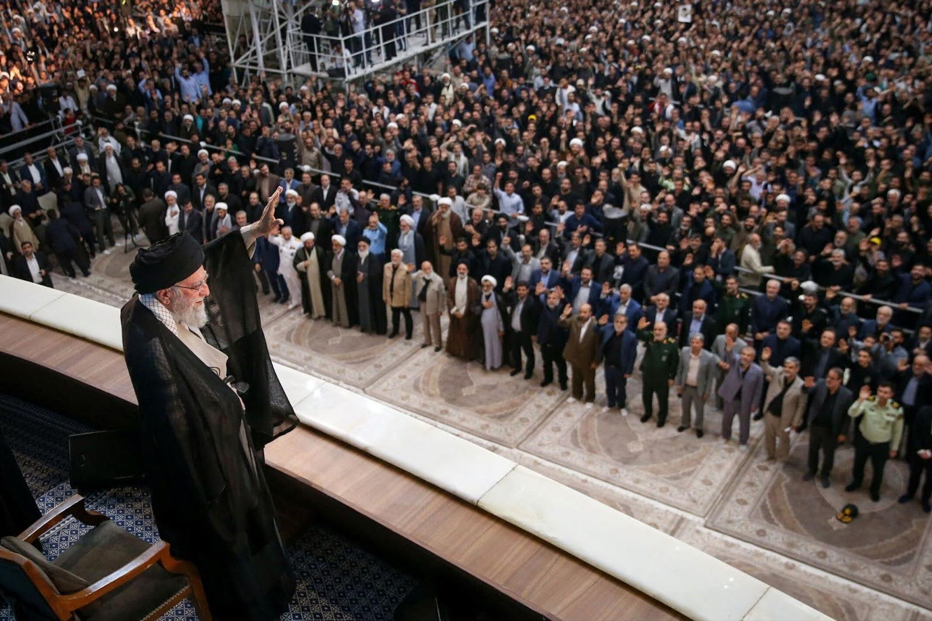Ayatollah Ali Khamenei. 