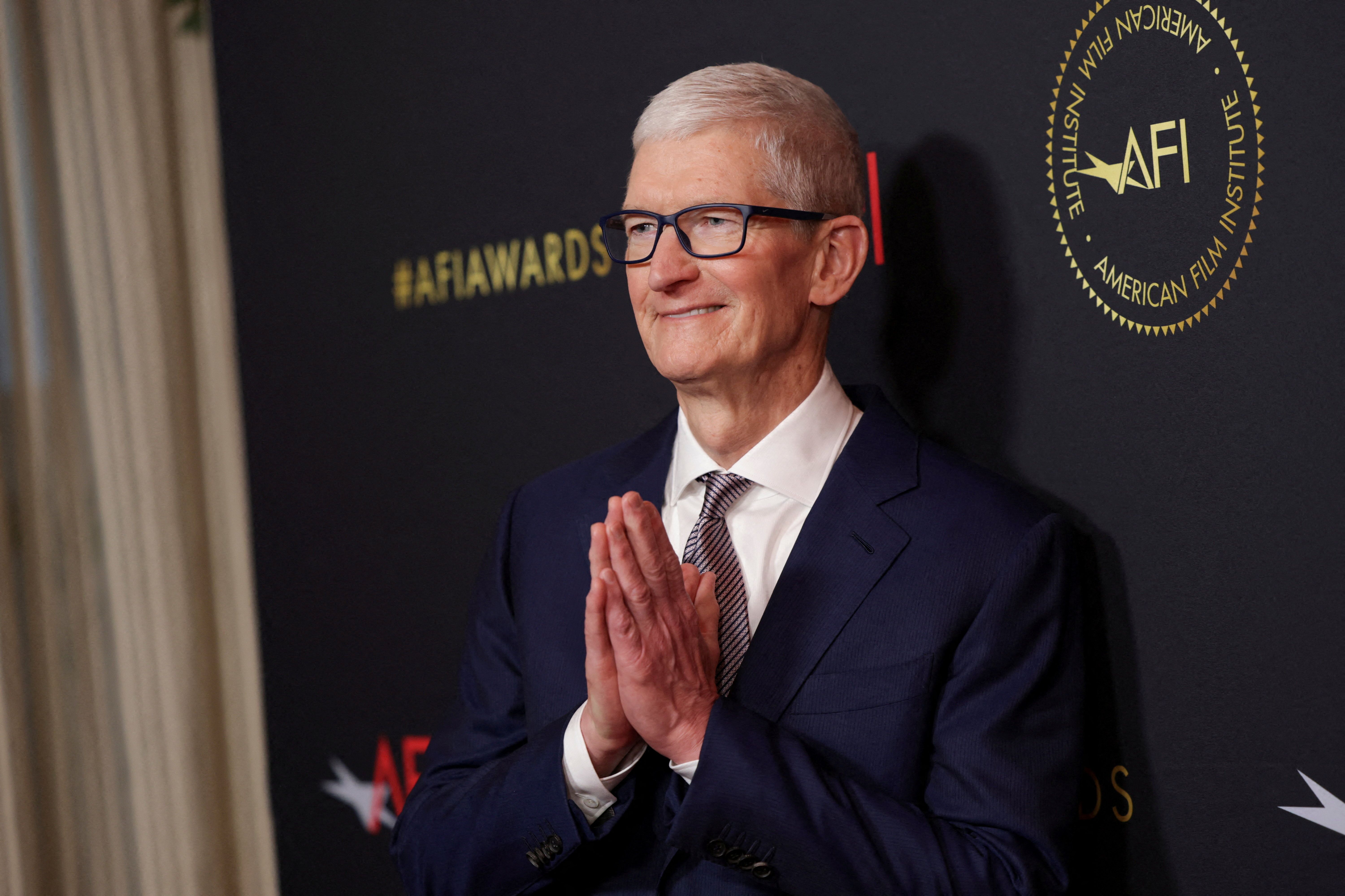 Tim Cook at the American Film Institute Awards Luncheon