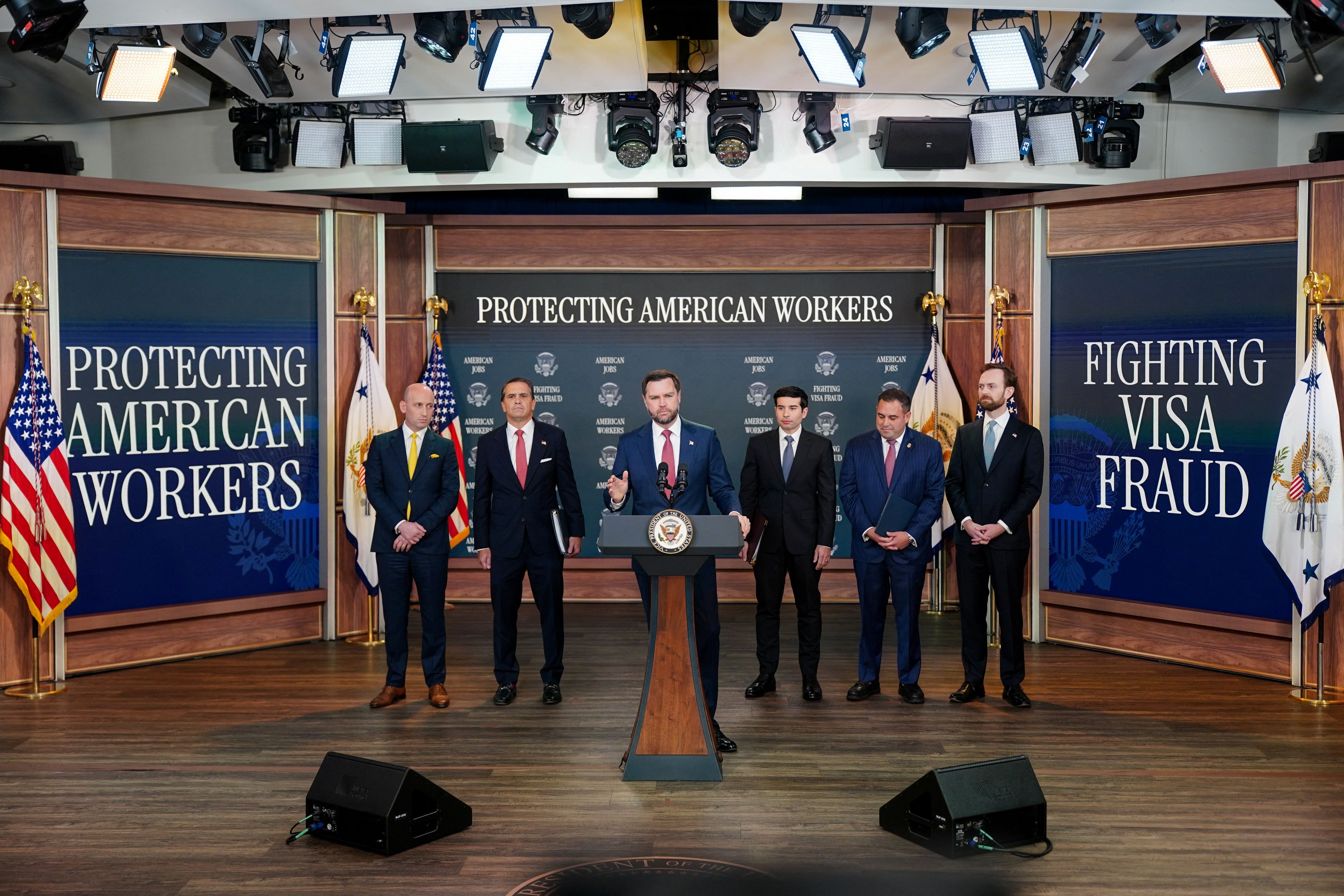 US Vice President JD Vance makes an H-1B fraud announcement