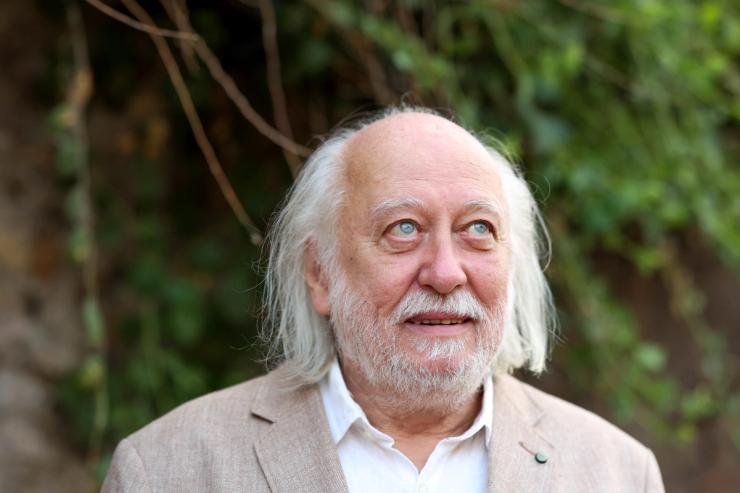 Hungarian novelist and screenwriter László Krasznahorkai.
