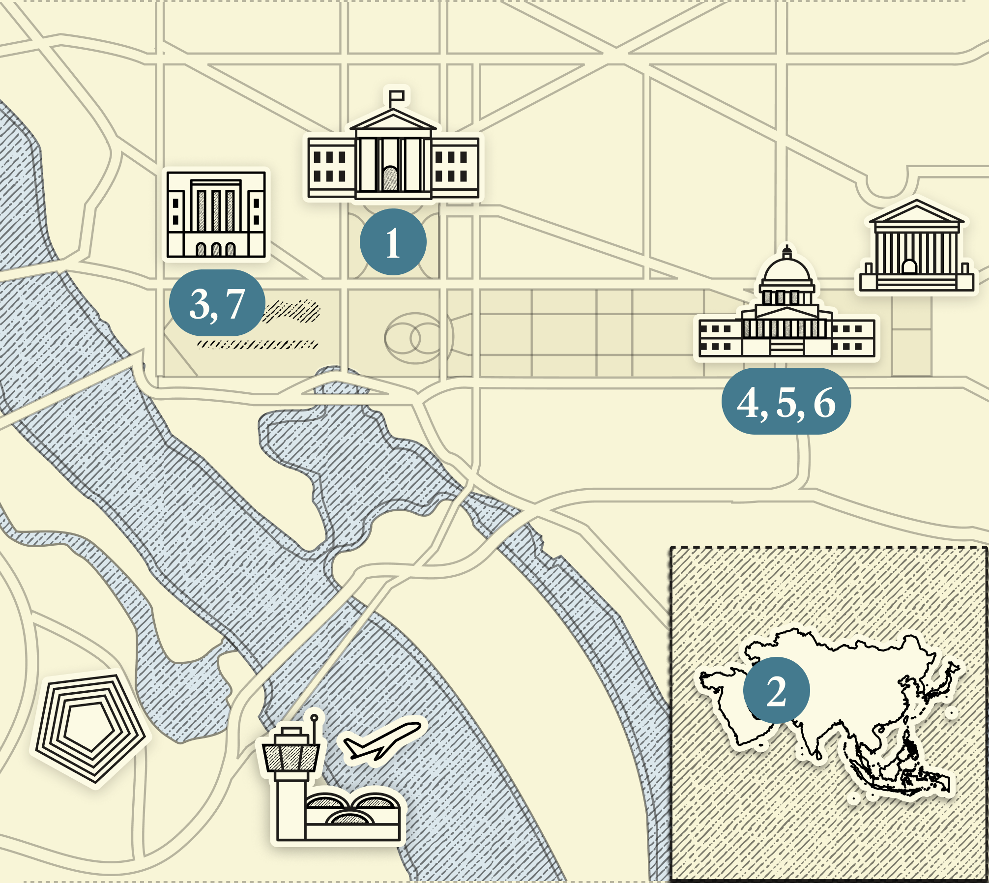 A map of DC.