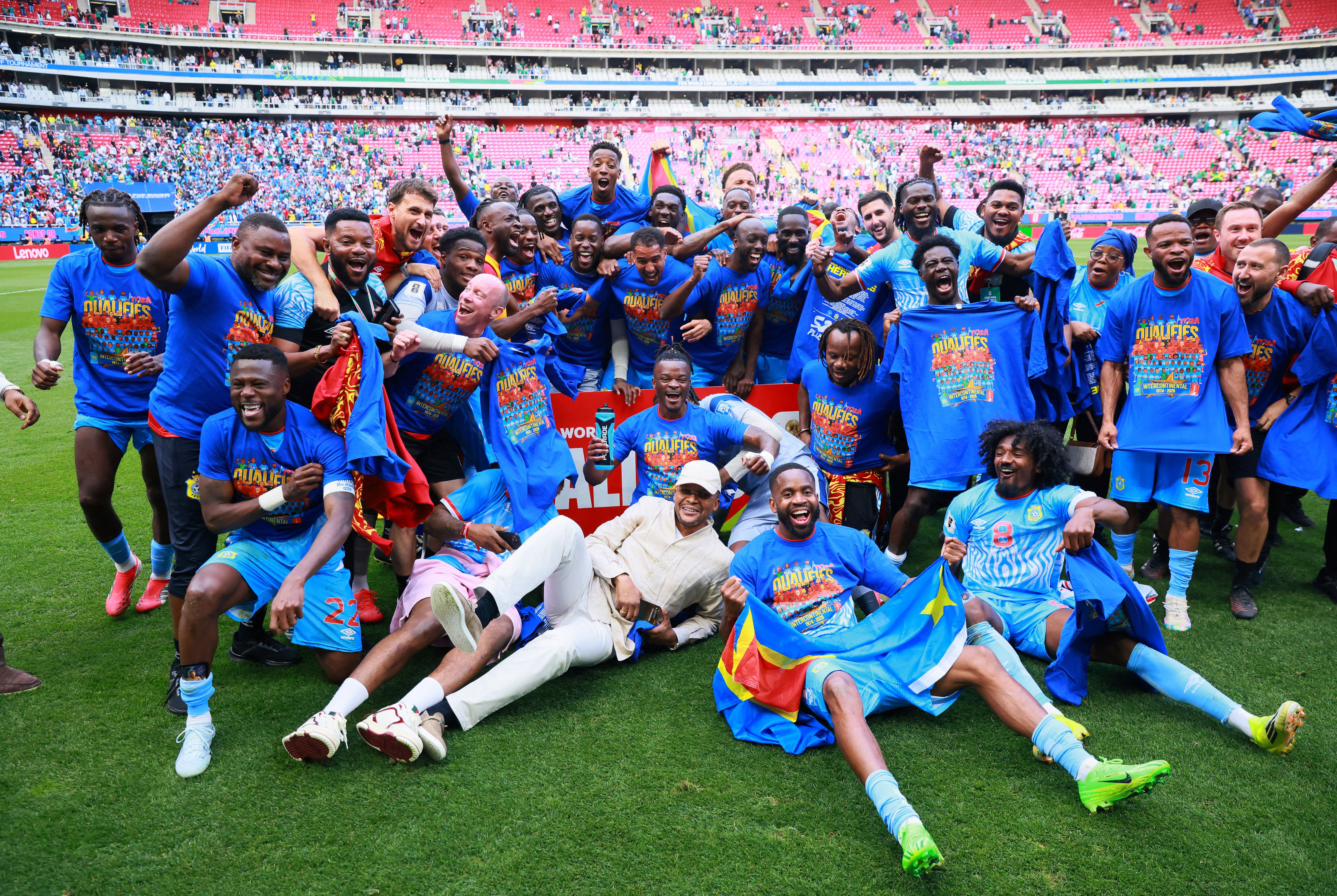 The DRC’s national team. 