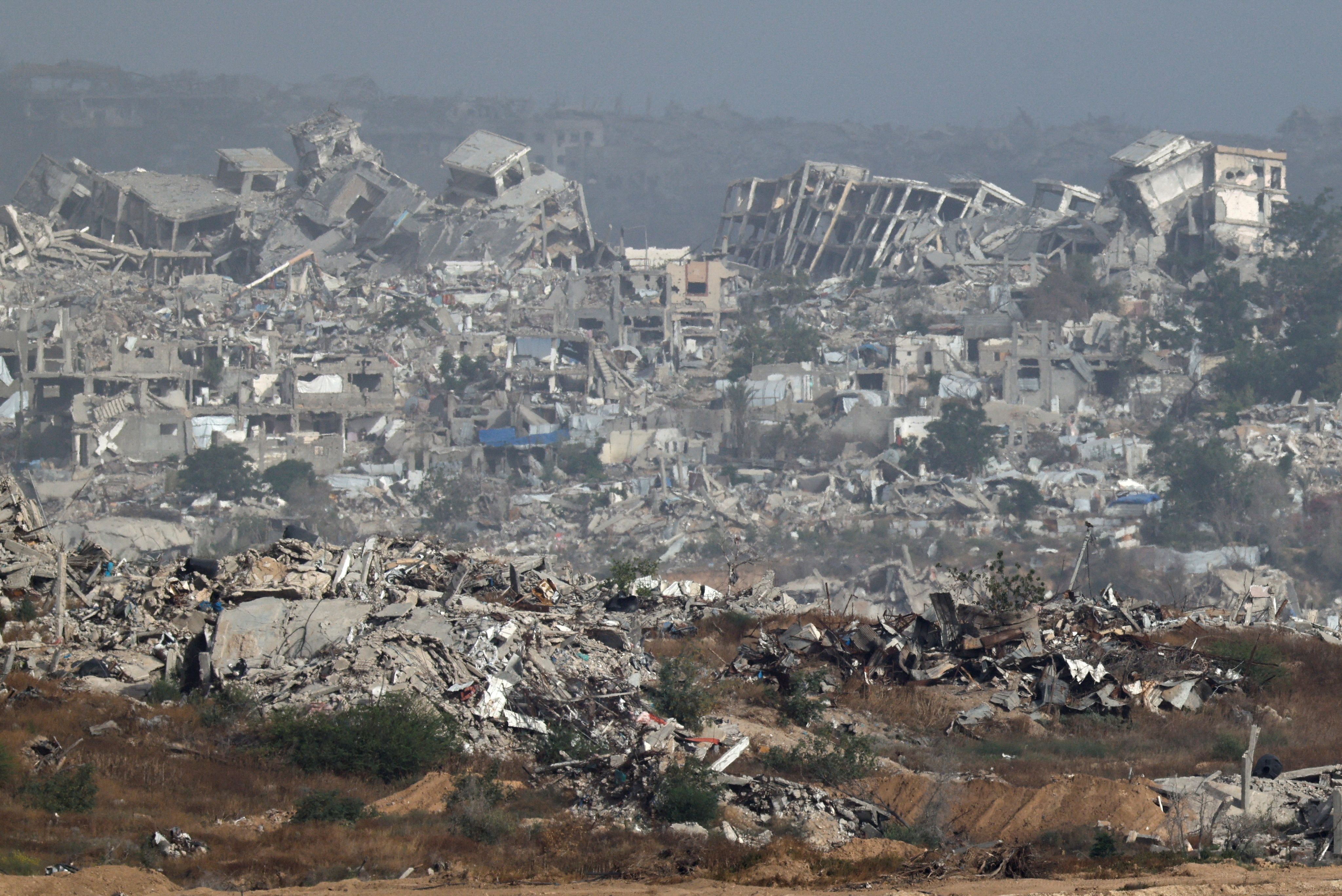 Destruction in North Gaza
