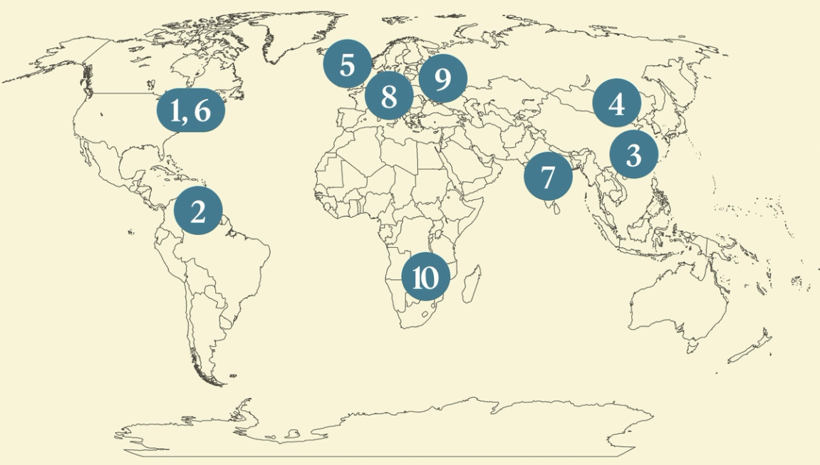 Semafor World Today map graphic