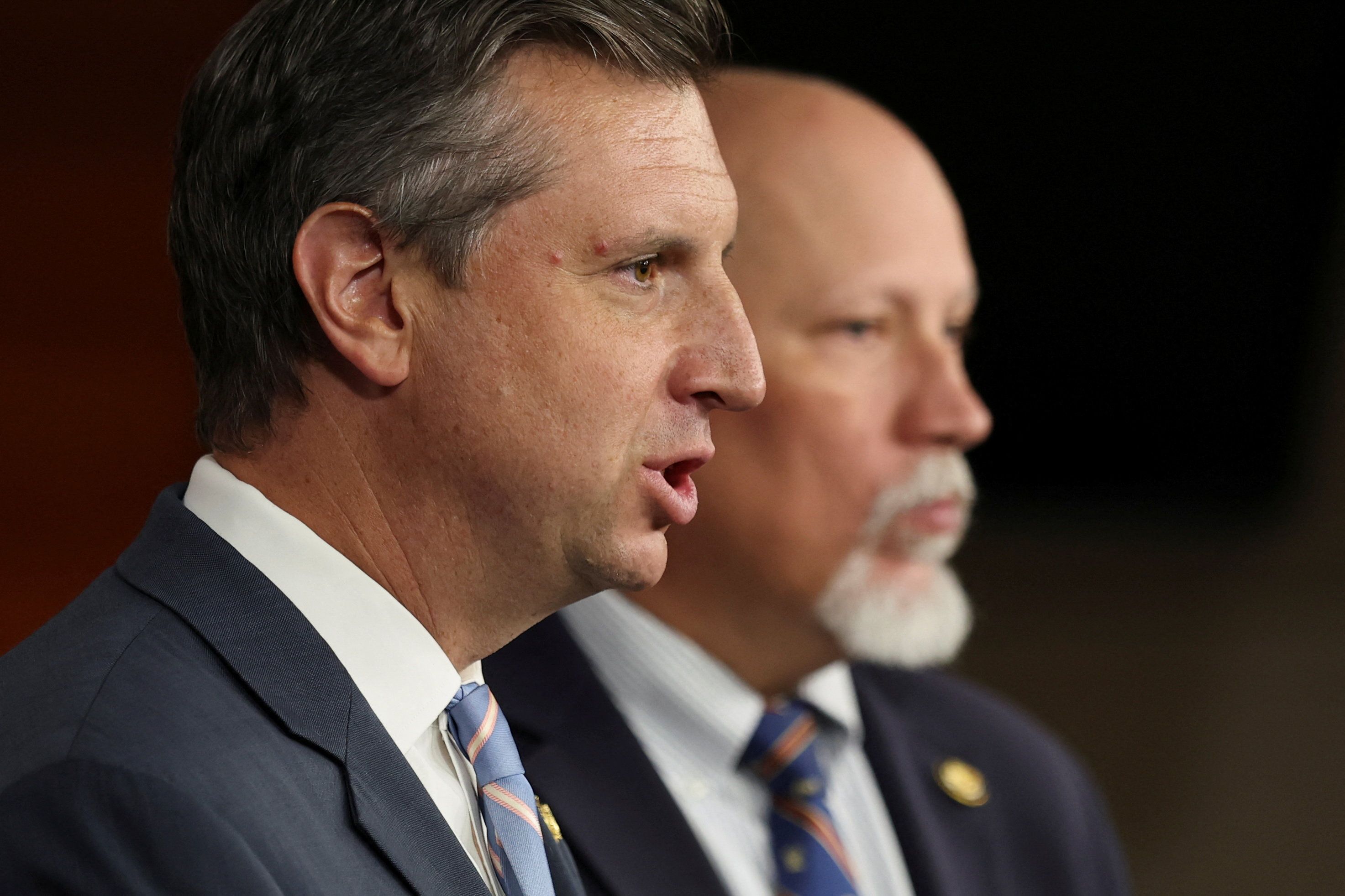 Seth Magaziner and Chip Roy