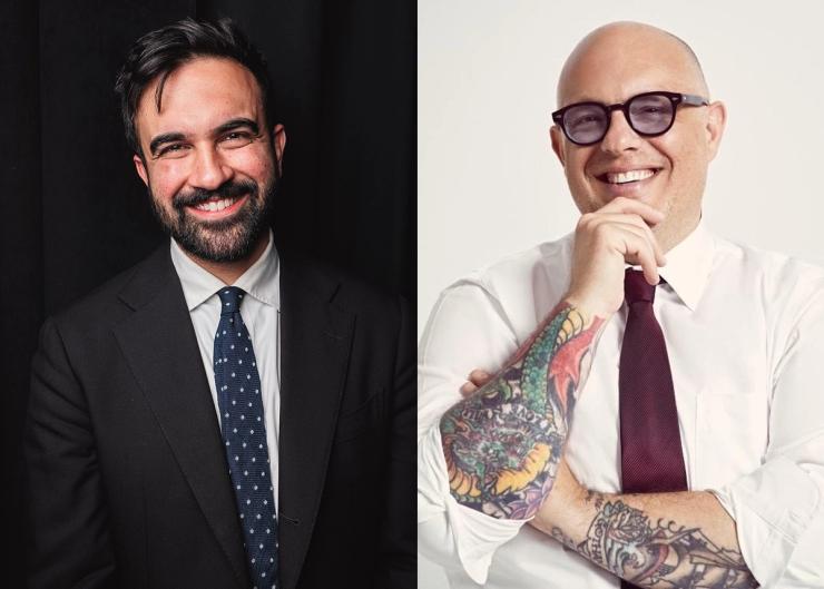 Justin Brannan and Zohran Mamdani.