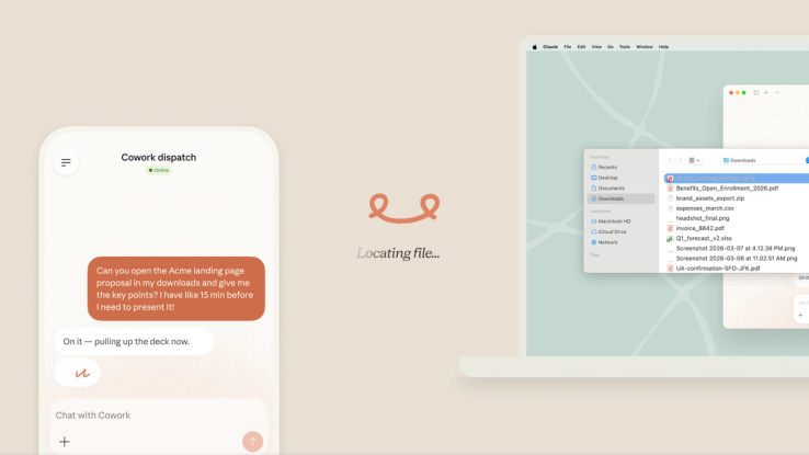 A screenshot of Anthropic Dispatch.
